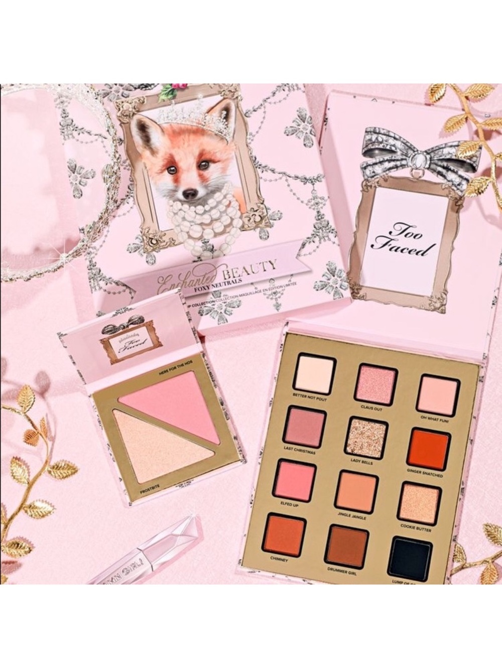 Too Faced Enchanted Beauty Foxy Neutrals Set - NEW